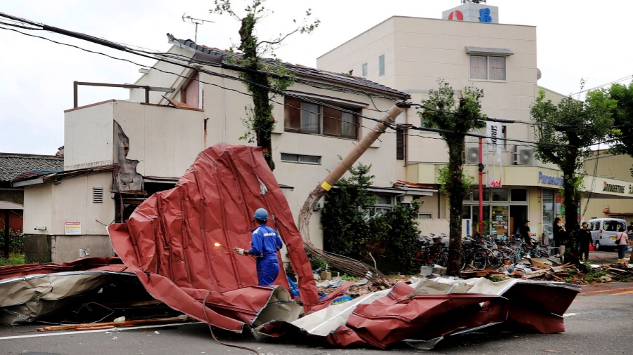 颱風「珊珊」在日本造成7死127傷